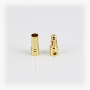 Gold Bullet Connectors 3.5mm