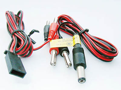 Cables de carga TX/RX Hitec-Airtronics