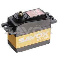 Savox SC-1258TG Standard Size 'High Torque' Coreless Digital Servo .08/12Kg