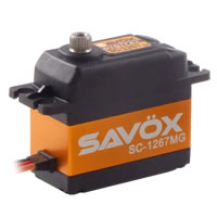 Savox SC-1267SG Standard Size 'High Voltage' LiPo Compatible Digital Servo .095/20Kg
